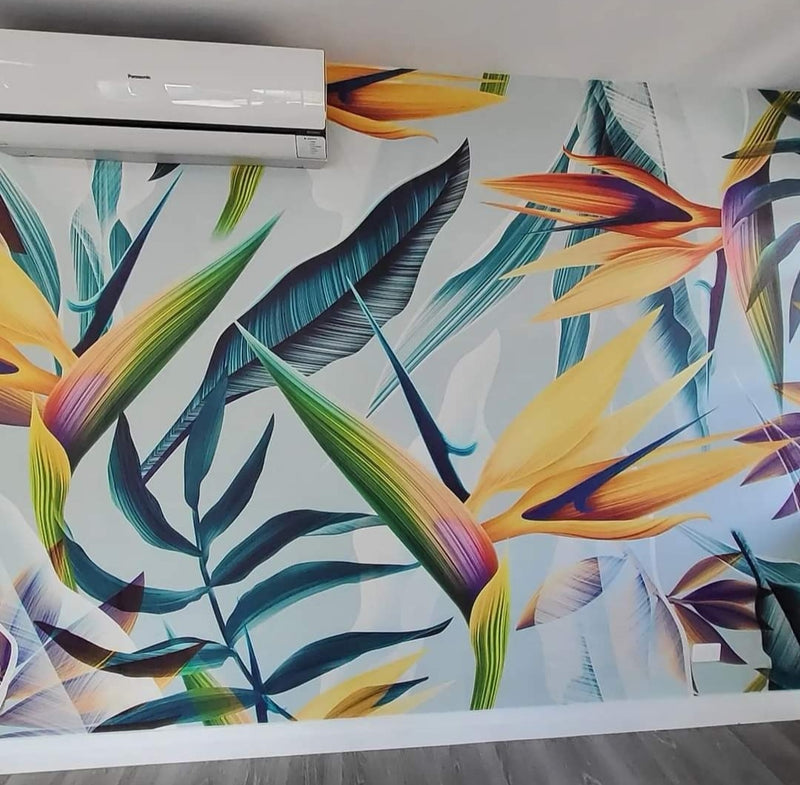 Bird of Paradise Mural - Customers Photo