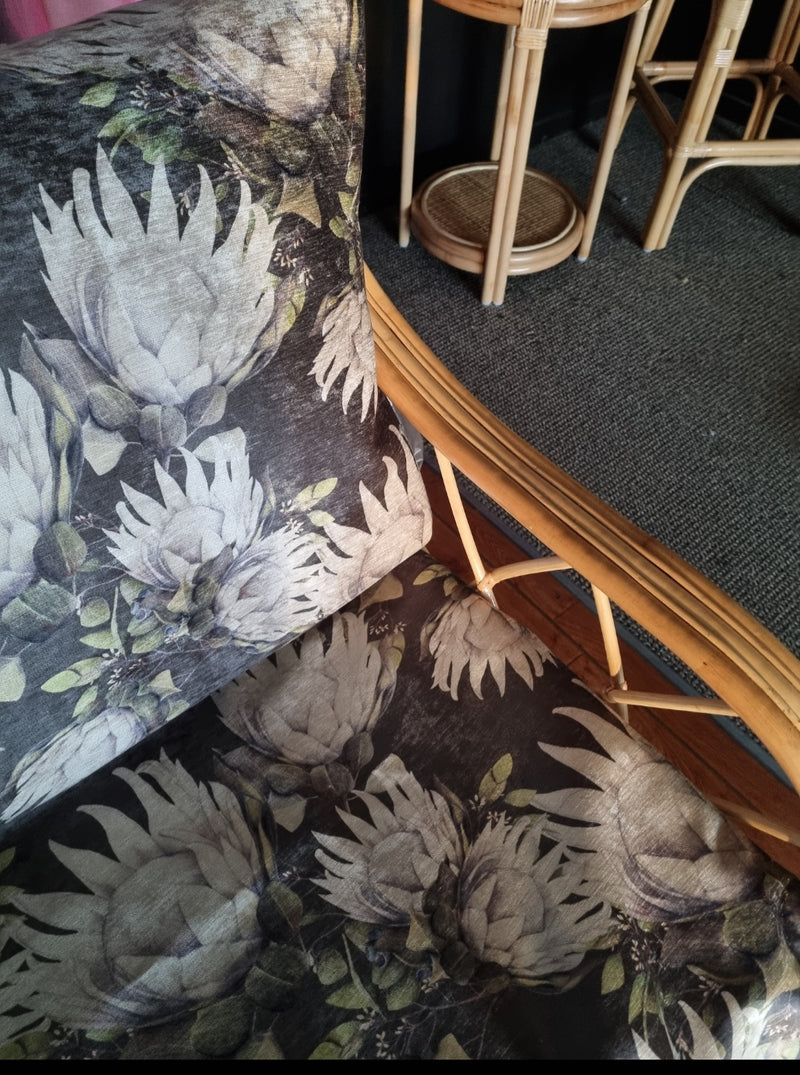 King Protea Fabric - 4 Colours