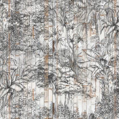 Secret Garden - Custom Sized Mural Wallpaper (per m2)