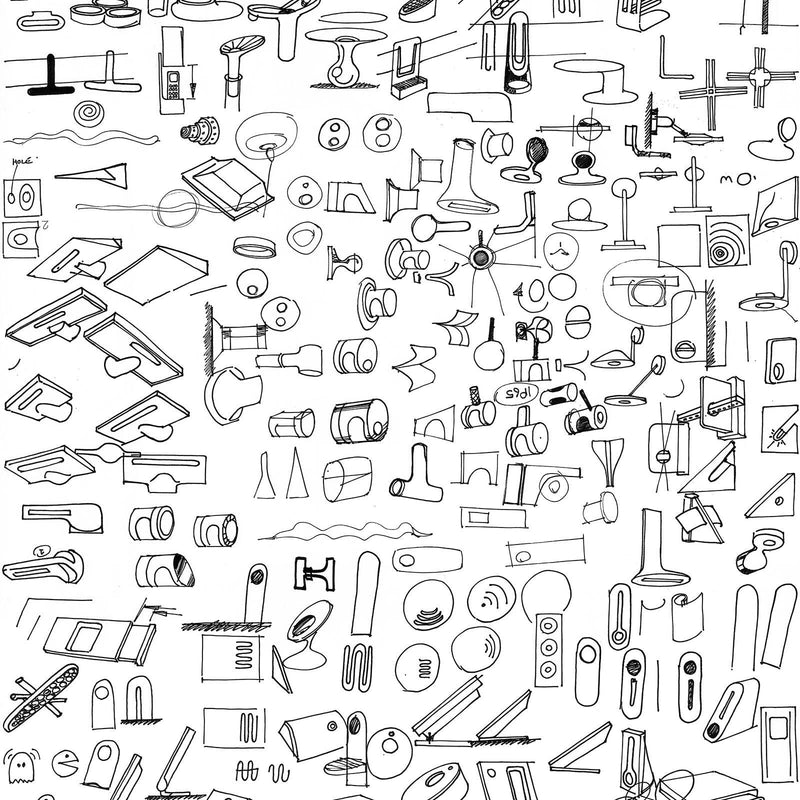 Sketches Wallpaper by Neil Poulton