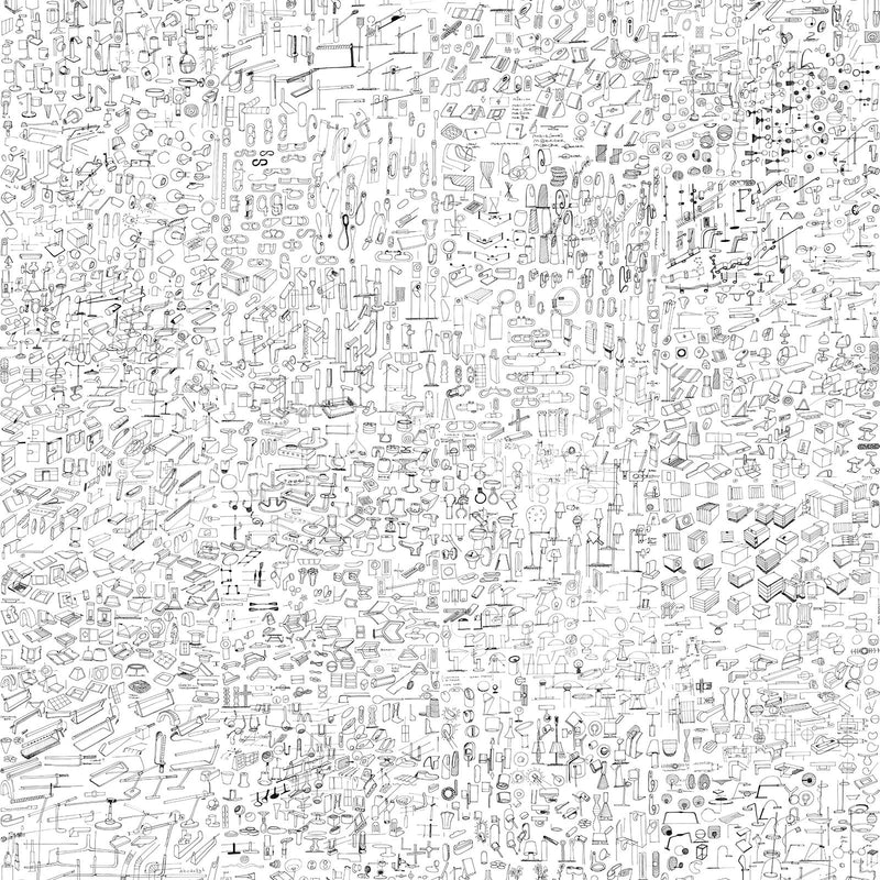 Sketches Wallpaper by Neil Poulton NZ-Wallpaper