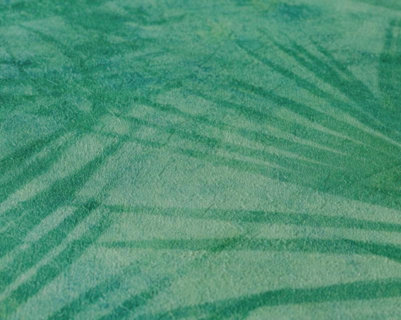Soft Palm Wallpaper - Emerald Green