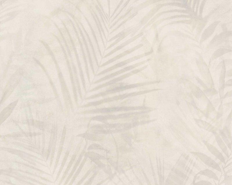 Soft Palm Wallpaper - Grey