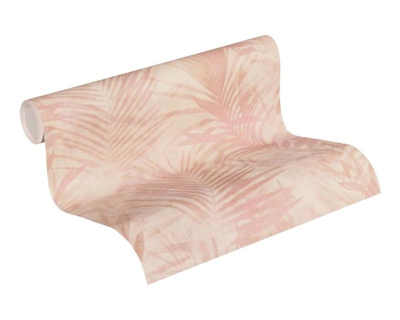 Soft Palm Wallpaper - Soft Pink