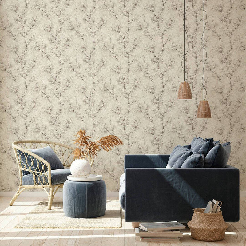 Spring Wallpaper - Cream