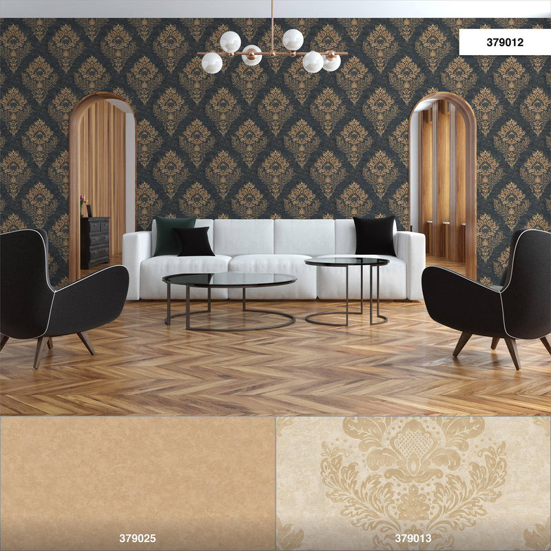 St. Petersberg Baroque Wallpaper - 5 Colours NZ-Wallpaper