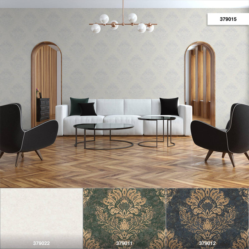 St. Petersberg Baroque Wallpaper - 5 Colours NZ-Wallpaper