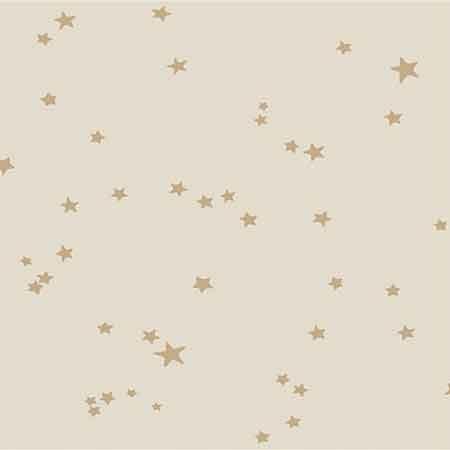 Stars Wallpaper - Buff/Gold