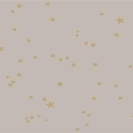 Stars Wallpaper - Linen/Gold