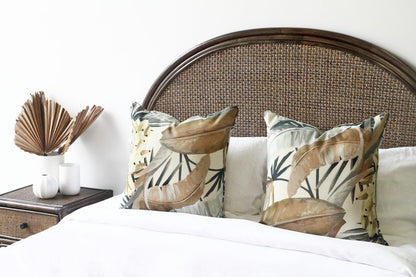 Stella Rattan Bedhead Headboard - SINGLES - CONTACT US FOR DELVERY QUOTE