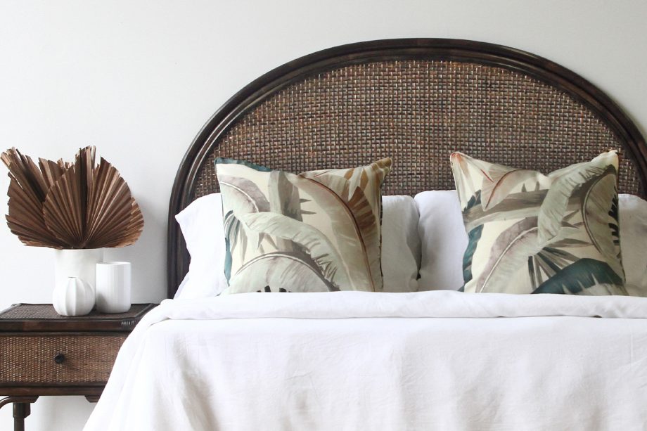 Stella Rattan Bedhead Headboard - SINGLES - CONTACT US FOR DELVERY QUOTE