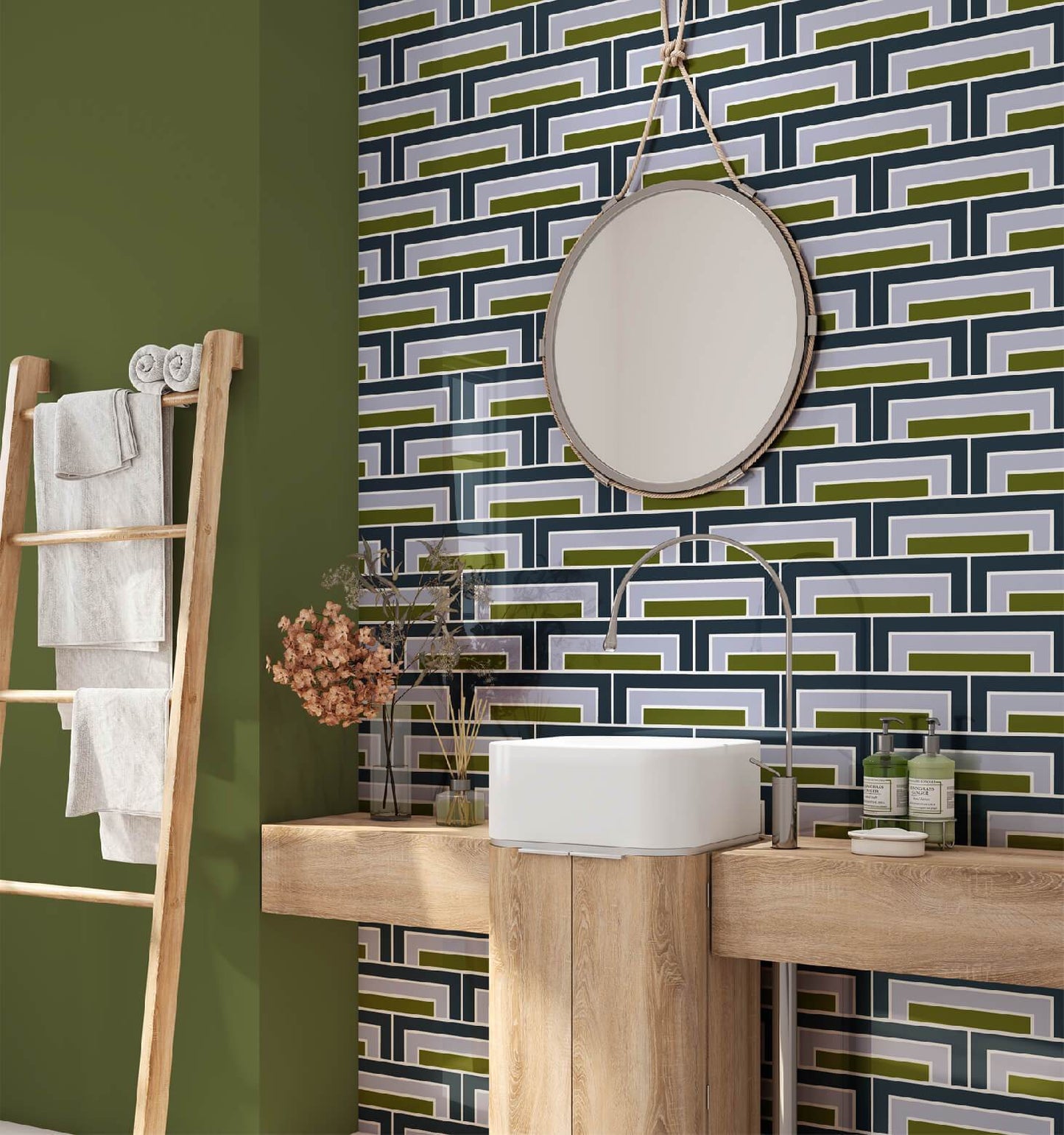 Steps Florence Broadhurst Wallpaper NZ-Wallpaper