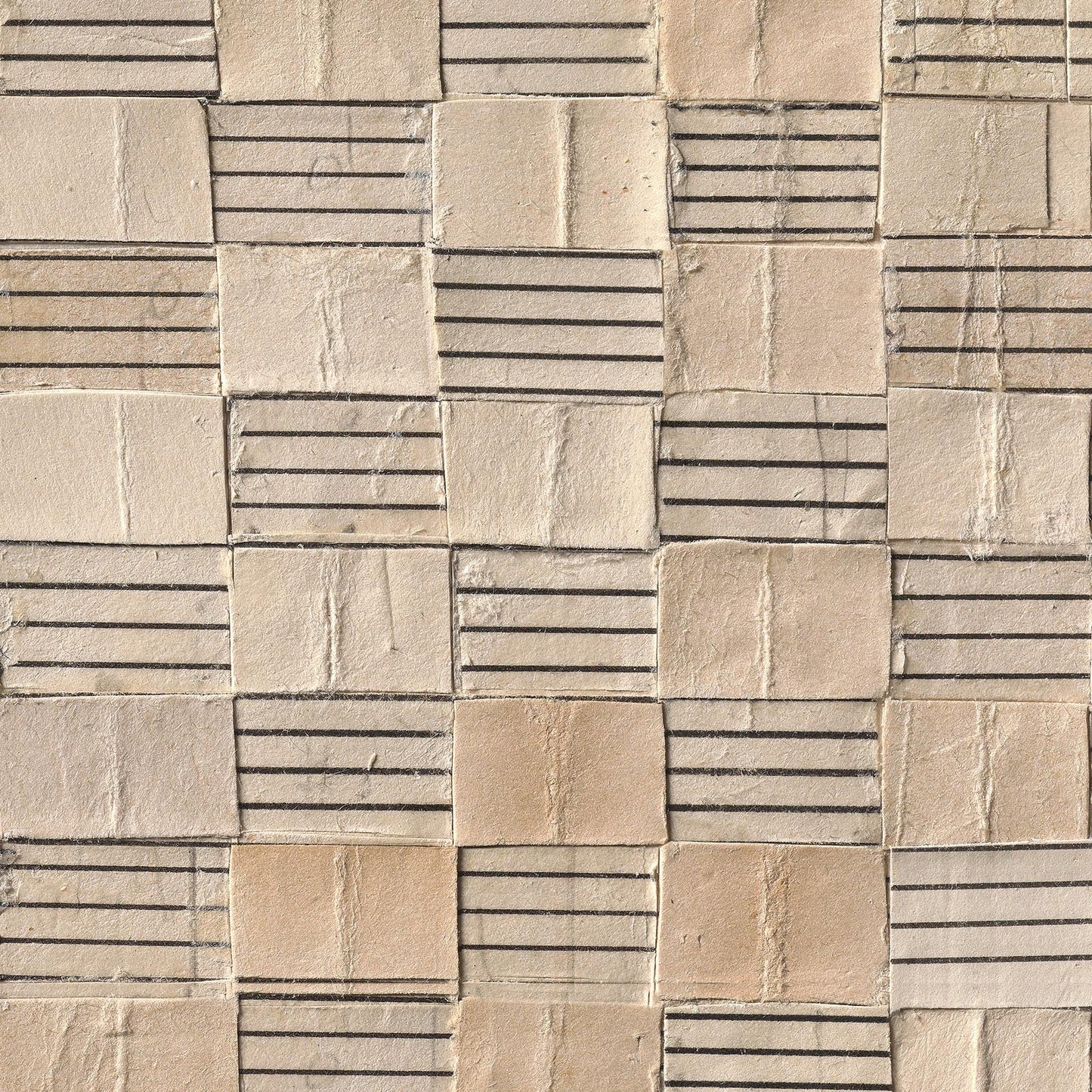 Striped Squares Remixed Wallpaper by Arthur Slenk NZ-Wallpaper