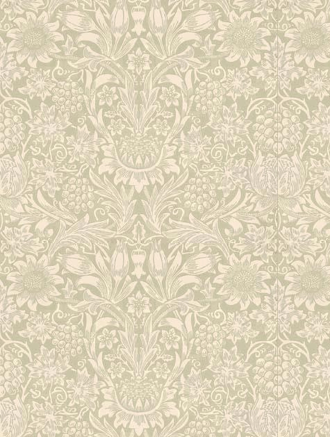 Sunflower Wallpaper - Green