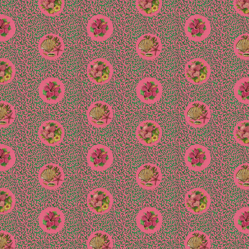 Treath Marine Wallpaper - 4 Colours