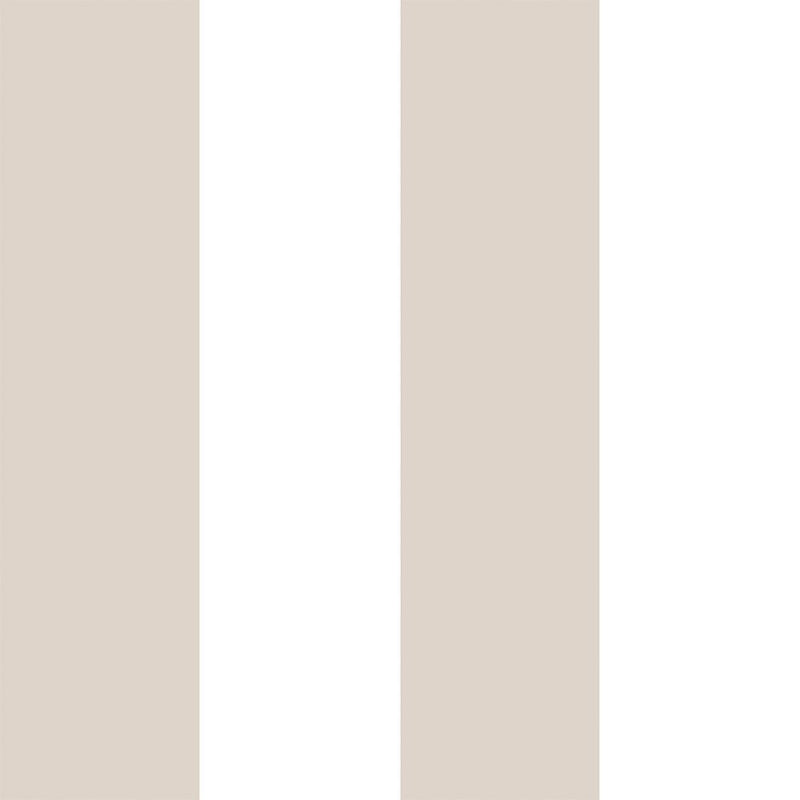 Taupe/White stripe