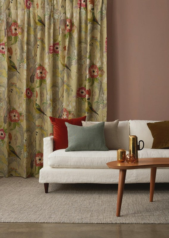 The Conservatory Fabric (with Cockatoos)  - 2 Colours