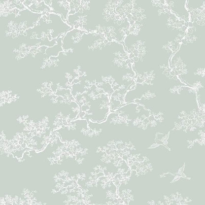 Cranes - Florence Broadhurst Wide Width Vinyl