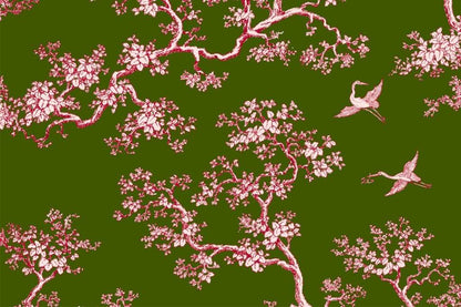 The Cranes by Florence Broadhurst Wallpaper NZ-Wallpaper