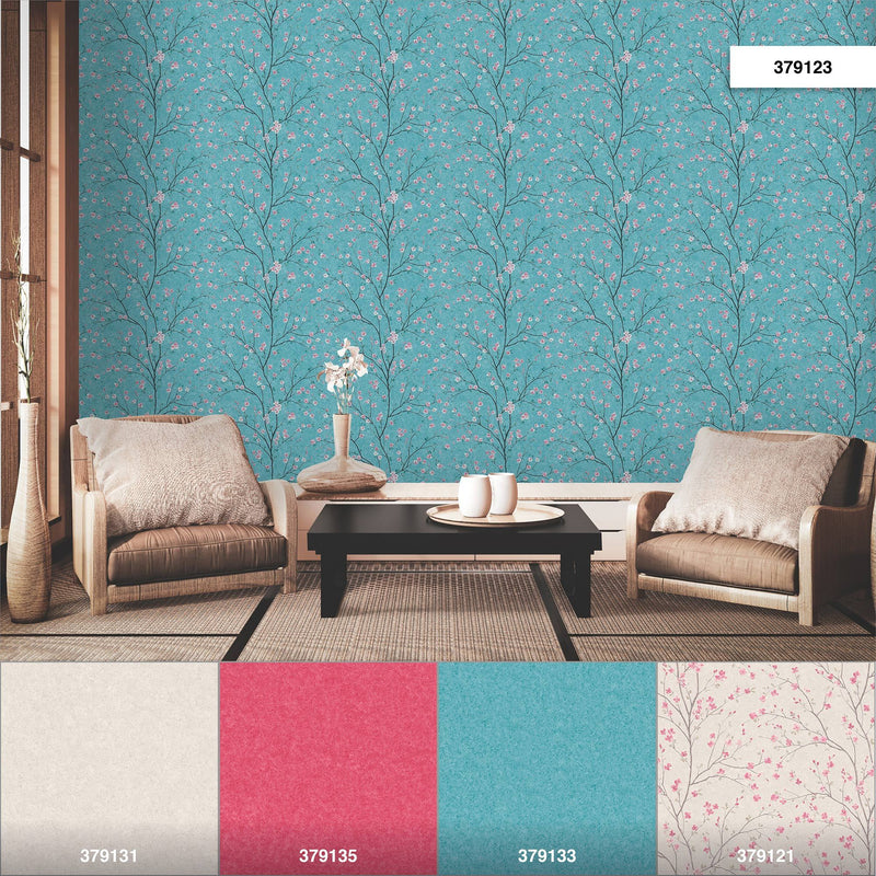 Tokyo Bloom Wallpaper - 3 Colours NZ-Wallpaper
