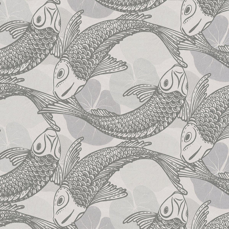 Tokyo Fish Bowl Wallpaper - 5 Colours