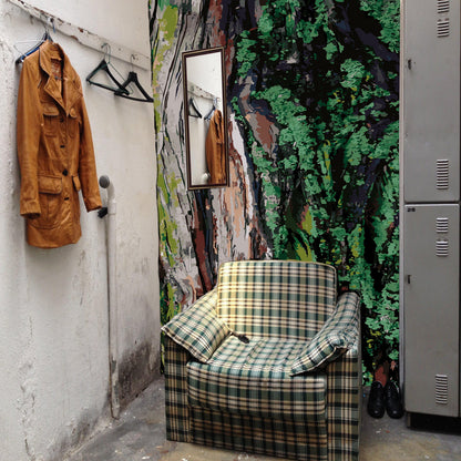 Totara Bark Textural Wallpaper