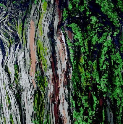 Totara Bark Wallpaper