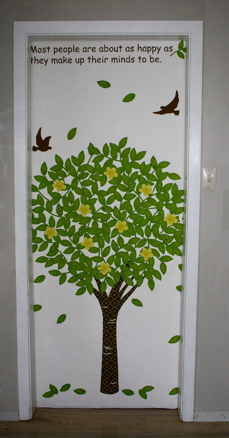 Tree Door Decal