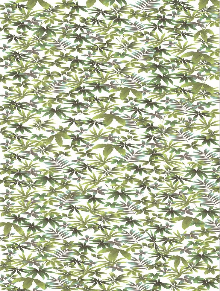 Tropical Mural - SMALL REPEATS