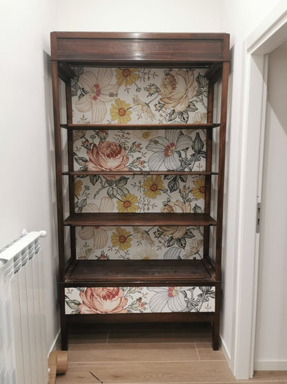 Boho Hibiscus - Custom Sized Wallpaper Mural (per m2)