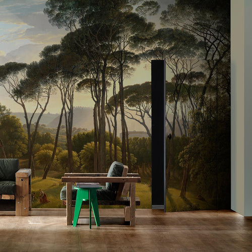 Umbrella Pines Mural wallpaper - 5 different sizes NZ-Wallpaper