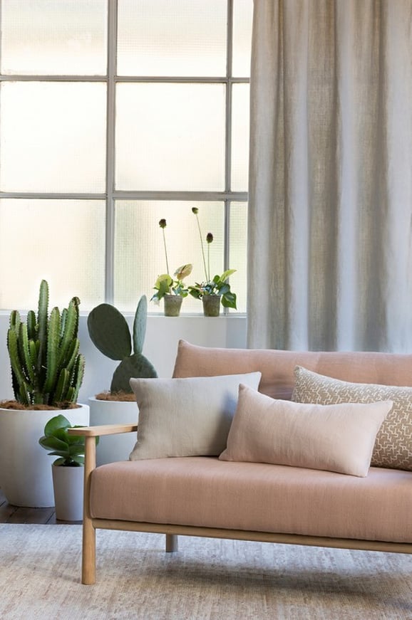 Eternal Linen Curtain Fabric - 35 Colours