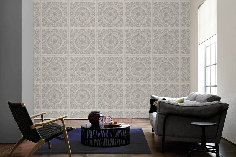 Versace Crown Moulding Wallpaper - 6 Colours NZ-Wallpaper