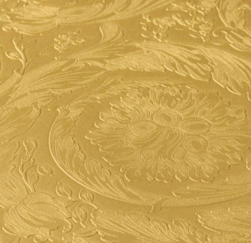 Versace Floral Garland Wallpaper- 7 Colours NZ-Wallpaper