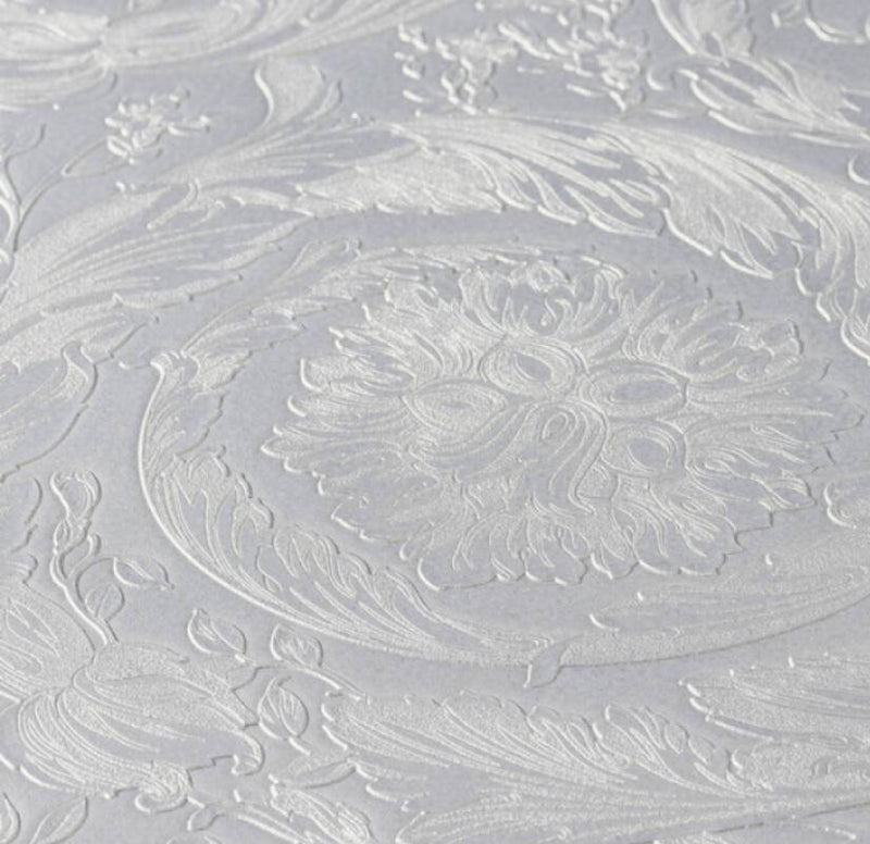 Versace Floral Garland Wallpaper- 7 Colours NZ-Wallpaper