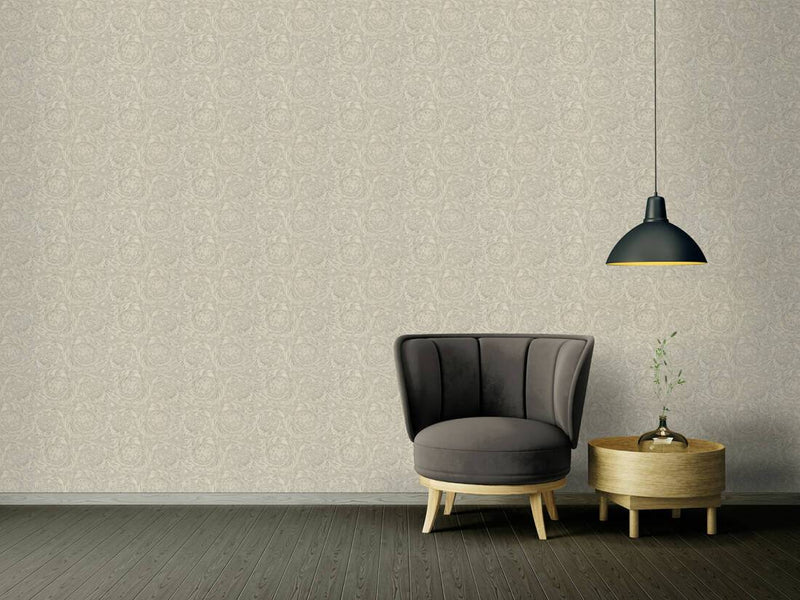 Versace Floral Garland Wallpaper- 7 Colours NZ-Wallpaper