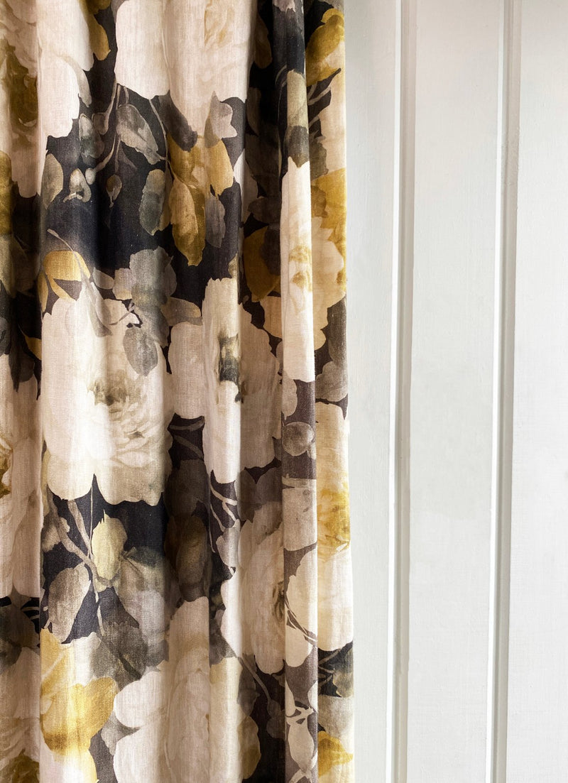Victoria Vintage Rose Fabric - 5 Colours