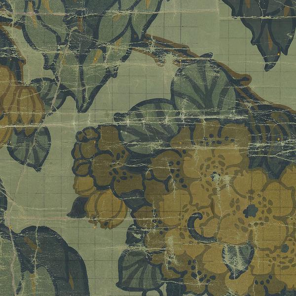 Vignes Vert Wallpaper Mural NZ-Wallpaper