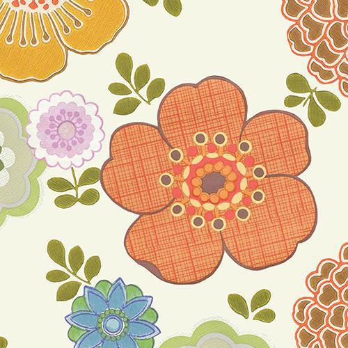 Vintage Blooms Mural Wallpaper - 2 Colours NZ-Mural