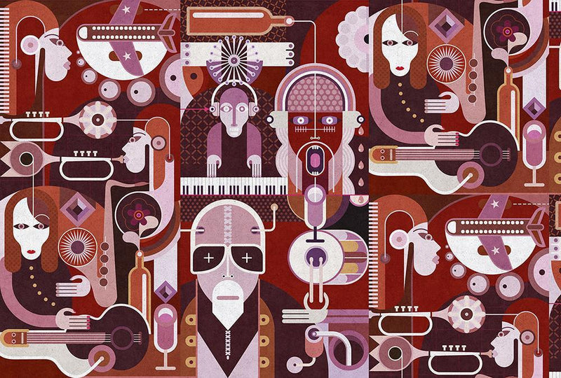 Wall of Sound 2 Mural NZ-Mural