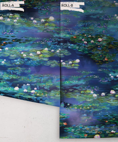 Water Lillies Wallpaper - 5 Colours