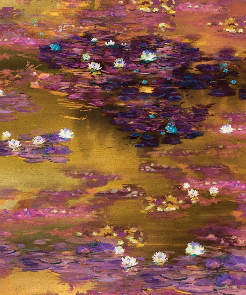 Water Lillies Wallpaper - 5 Colours