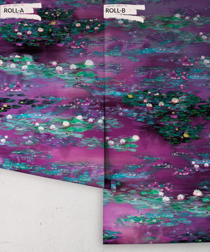 Water Lillies Wallpaper - 5 Colours