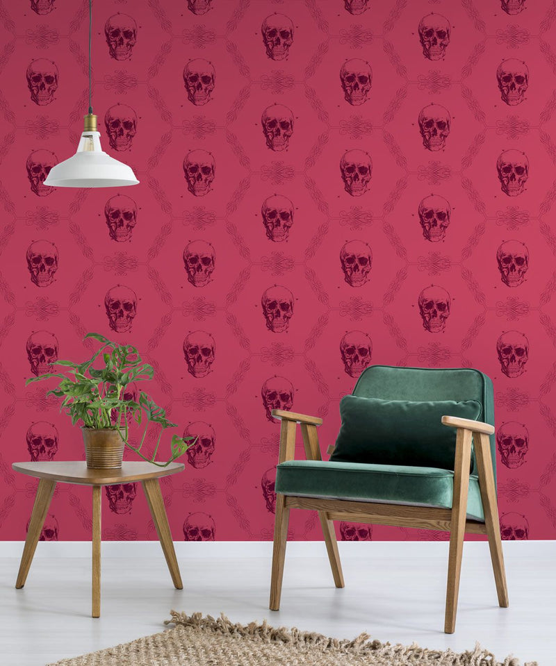 Be Skulls Wallpaper - 3 Colours