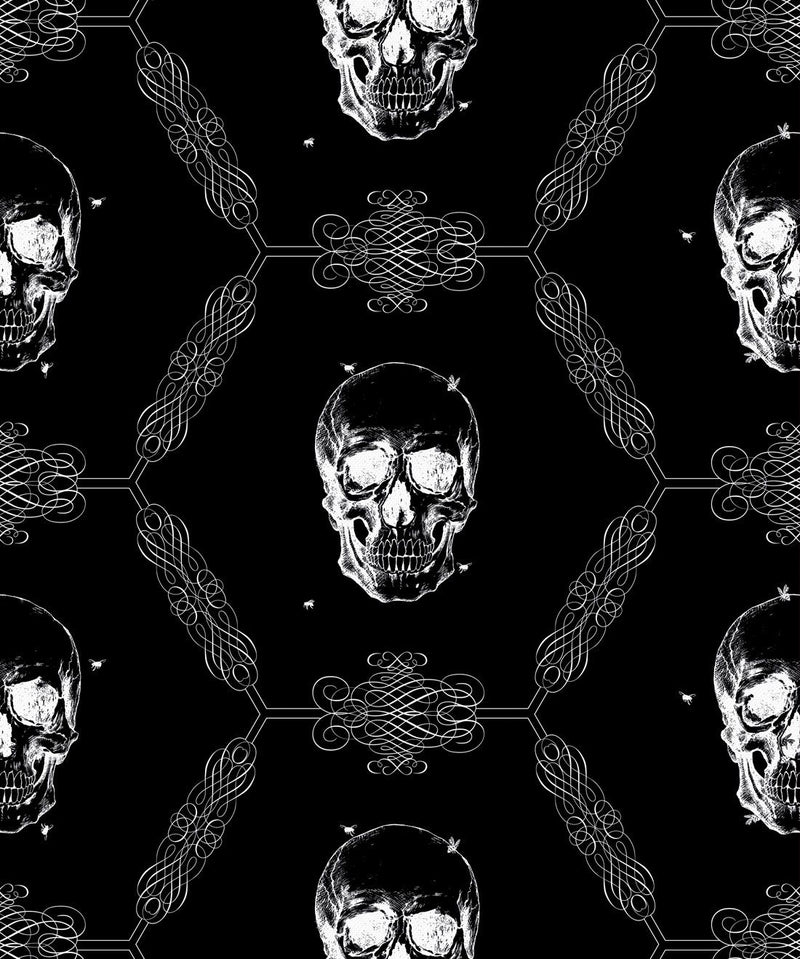 Be Skulls Wallpaper - 3 Colours