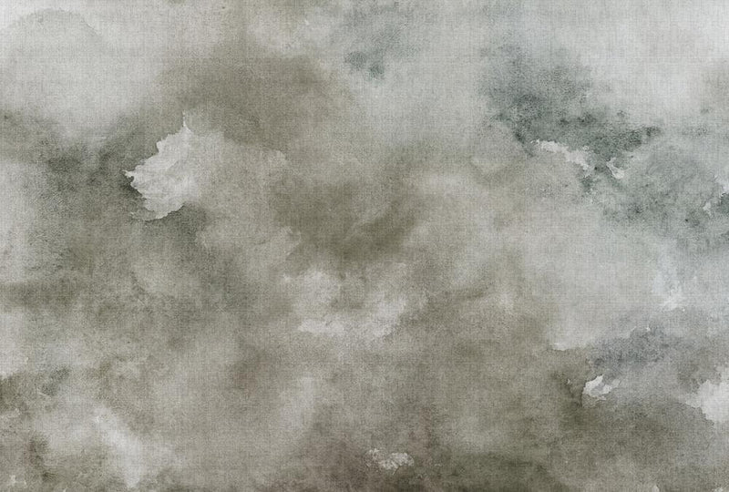 Watercolours Mural - Grey