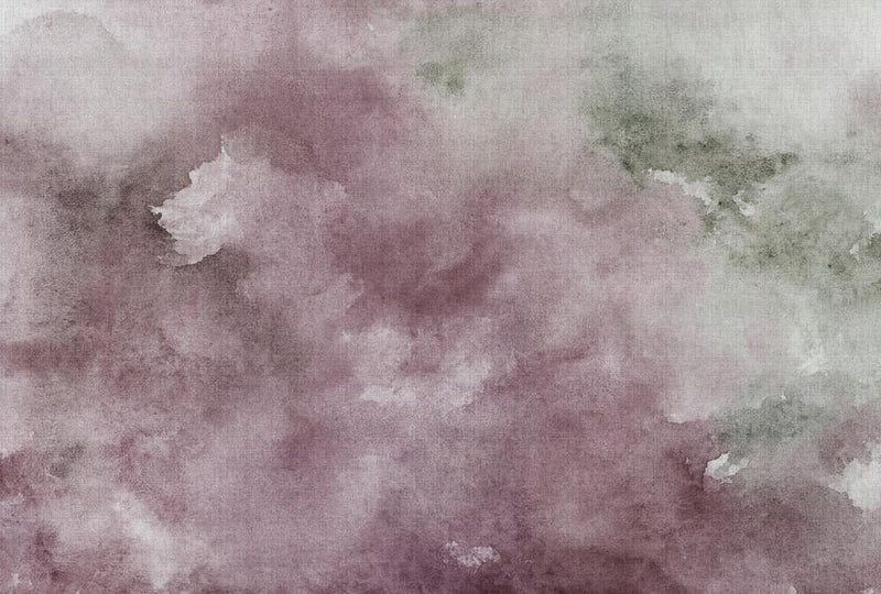 Watercolours Mural - Rouge