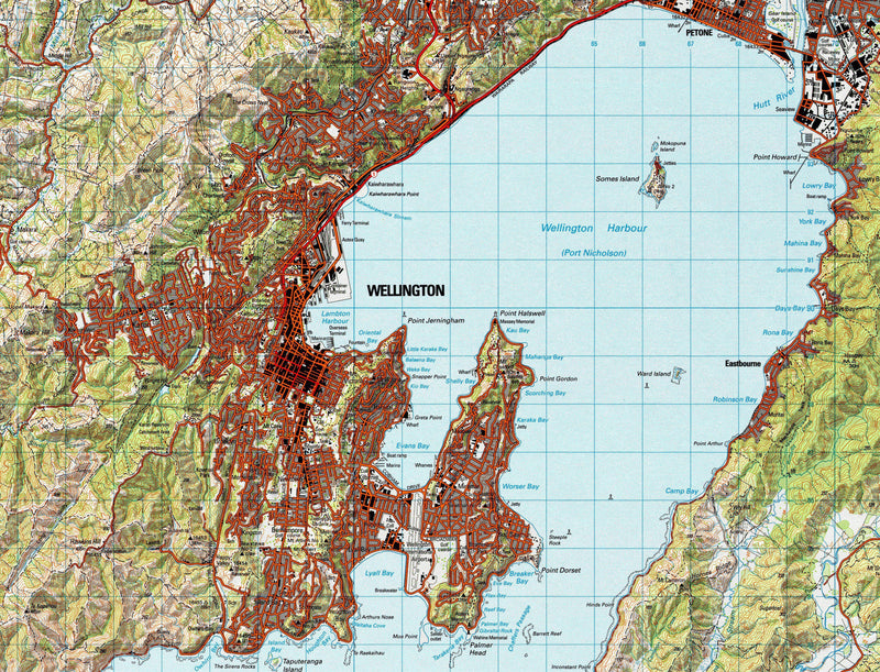 Wellington Traditional Map