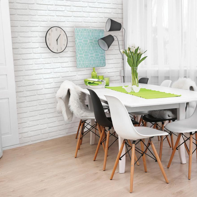 White Brick Wallpaper