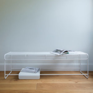 Benmore Stainless Steel Bench Seat - Outdoor